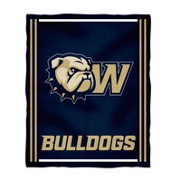 Vive La Fete  Wingate University Bulldogs 36'' x 48'' Big Mascot Blanket
