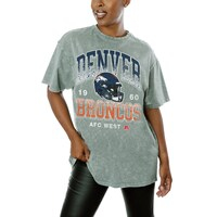 Women's Gameday Couture  Gray Denver Broncos  Nothing But The Best T-Shirt