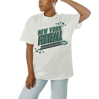 Women's Gameday Couture  White New York Jets  Coming In Hot T-Shirt