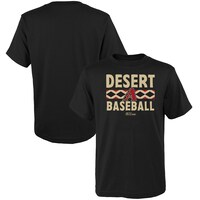 Youth Fanatics Branded  Black Arizona Diamondbacks 2023 World Series Hometown T-Shirt