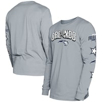 Men's New Era Gray Orlando Magic 2023/24 City Edition Long Sleeve T-Shirt