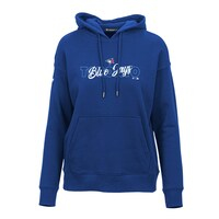 Women's Levelwear Royal Toronto Blue Jays Adorn Faded Pullover Hoodie