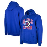 Unisex New Era  Royal LA Clippers 2023/24 Season Tip-Off Edition Pullover Hoodie