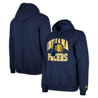 Unisex New Era  Navy Indiana Pacers 2023/24 Season Tip-Off Edition Pullover Hoodie