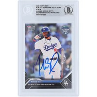 Mookie Betts Los Angeles Dodgers Autographed 2023 Topps Now Black #ASG-MB #/99 Beckett Fanatics Witnessed Authenticated Card