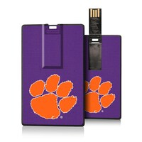 Keyscaper  Clemson Tigers Stripe Credit Card USB Drive