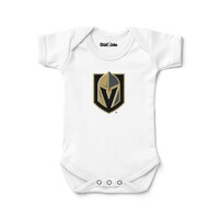Newborn & Infant Chad & Jake White Vegas Golden Knights Logo Bodysuit