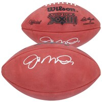 Joe Montana San Francisco 49ers Autographed Wilson Super Bowl XXIII Logo Football