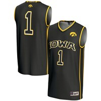 Unisex GameDay Greats #1 Black Iowa Hawkeyes Lightweight Basketball Jersey