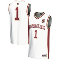 Youth GameDay Greats #1 White Boston College Eagles Lightweight Basketball Jersey