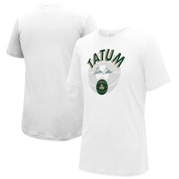 Unisex Stadium Essentials Jayson Tatum White Boston Celtics 2023/24 City Edition Player Graphic T-Shirt