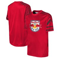 Youth Red New York Red Bulls Winning Tackle T-Shirt