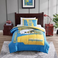 Los Angeles Chargers Twin Bed In A Bag Set