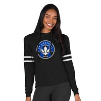 Women's Concepts Sport Black CF Montreal Marathon Hoodie T-Shirt