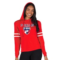 Women's Concepts Sport Red FC Dallas Marathon Hoodie T-Shirt