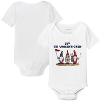 Infant 2024 U.S. Women's Open  Tiny Turnip White Gnomes Bodysuit