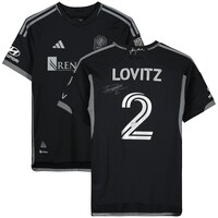 Daniel Lovitz Nashville SC Autographed Match-Used #2 Black Jersey from the 2023 MLS Season