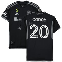 Anibal Godoy Nashville SC Autographed Match-Used #20 Black Jersey from the 2023 MLS Season