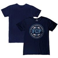 Men's 1863FC  Navy FC Porto Mono Crest Slub T-Shirt