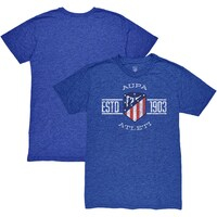 Men's 1863FC  Heather Blue Atletico de Madrid Established Twisted Tri-Blend Slub T-Shirt