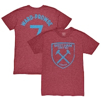 Men's 1863FC James Ward-Prowse Claret West Ham United Player Name & Number Twisted Tri-Blend Slub T-Shirt