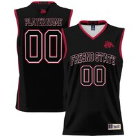 Youth GameDay Greats  Black Fresno State Bulldogs NIL Pick-A-Player Lightweight Basketball Jersey