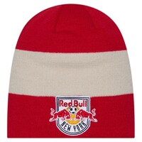 Men's New Era Red New York Red Bulls 2024 Kick Off Collection Knit Beanie