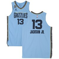 Jaren Jackson Jr. Memphis Grizzlies Game-Used #13 Blue Jersey vs. Los Angeles Lakers on April 26, 2023