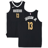 Jaren Jackson Jr. Memphis Grizzlies Game-Used #13 Black City Jersey Worn During the Second Half of the Game vs. Utah Jazz on November 10, 2023