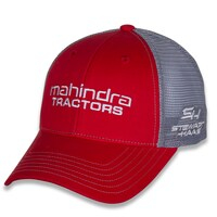 Men's Stewart-Haas Racing Team Collection  Red Chase Briscoe Mahindra Team Sponsor Adjustable Hat