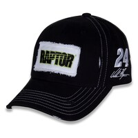 Men's Hendrick Motorsports Team Collection  Black William Byron Raptor Vintage Patch Adjustable Hat