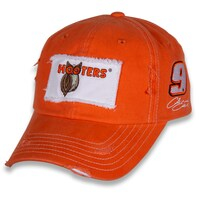 Men's Hendrick Motorsports Team Collection  Orange Chase Elliott Hooters Vintage Patch Adjustable Hat
