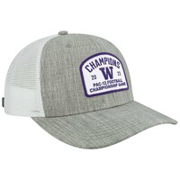 Men's Legacy Athletic  Heather Gray Washington Huskies 2023 Pac-12 Football Conference Champions Adjustable Trucker Hat