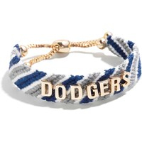 BaubleBar Los Angeles Dodgers Woven Friendship Bracelet