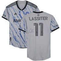 Ariel Lassiter CF Montreal Autographed Match-Used #11 Gray Jersey from the 2023 MLS Season