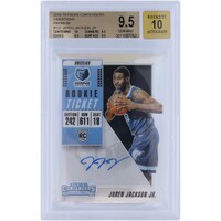 Jaren Jackson Jr. Memphis Grizzlies Autographed 2018-19 Panini Contenders Variations Premium #132 BGS Authenticated 9.5/10 Rookie Card - 10,9.5,9.5,9.5 Subgrades