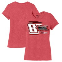 Women's Richard Childress Racing Team Collection Red Kyle Busch Tri-Blend Scoop Neck T-Shirt