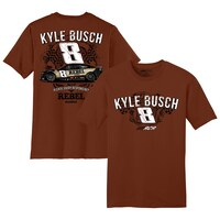 Men's Richard Childress Racing Team Collection  Brown Kyle Busch Rebel Bourbon Car T-Shirt