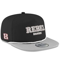 Men's Richard Childress Racing Team Collection  Black Kyle Busch Rebel Bourbon Golfer Snapback Hat