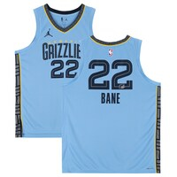 Desmond Bane Memphis Grizzlies Autographed Jordan Brand Light Blue Swingman Jersey