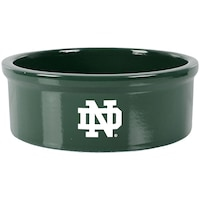 Green Notre Dame Fighting Irish 7" Pet Bowl