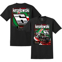 Men's E2 Apparel  Black Brad Keselowski  Castrol Edge T-Shirt