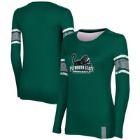 Women's ProSphere  Green Plymouth State Panthers Endzone Performance Long Sleeve T-Shirt