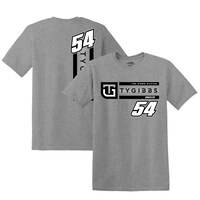 Men's Joe Gibbs Racing Team Collection  Heather Gray Ty Gibbs  Lifestyle T-Shirt