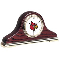 Gold Louisville Cardinals Mantle Clock
