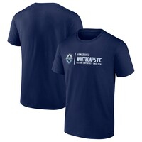 Men's Fanatics Branded Navy Vancouver Whitecaps FC Iconic Team Confidence T-Shirt
