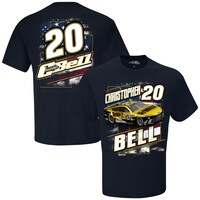 Men's Joe Gibbs Racing Team Collection  Navy Christopher Bell DeWalt Patriotic T-Shirt