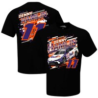 Men's Joe Gibbs Racing Team Collection Black Denny Hamlin Draft T-Shirt