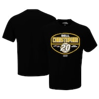 Men's Joe Gibbs Racing Team Collection  Black Christopher Bell  Tailgate T-Shirt