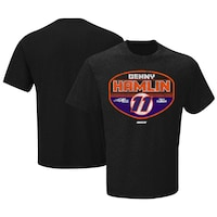 Men's Joe Gibbs Racing Team Collection  Black Denny Hamlin  Tailgate T-Shirt